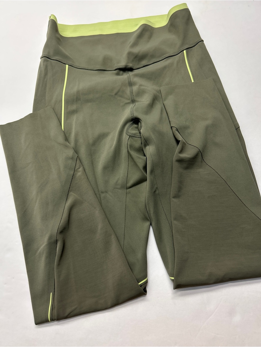 VSX Victoria’s Secret Chroma Contours Green High-Rise Athletic Leggings - Picture 7 of 8